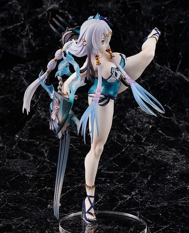 Atelier Ryza: Ever Darkness &amp; the Secret Hideout PVC szobor figura 1/7 Lila Swimsuit Ver. 24 cm termékfotó