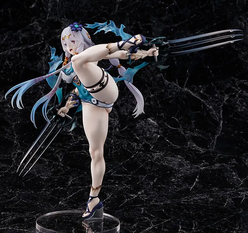 Atelier Ryza: Ever Darkness &amp; the Secret Hideout PVC szobor figura 1/7 Lila Swimsuit Ver. 24 cm termékfotó