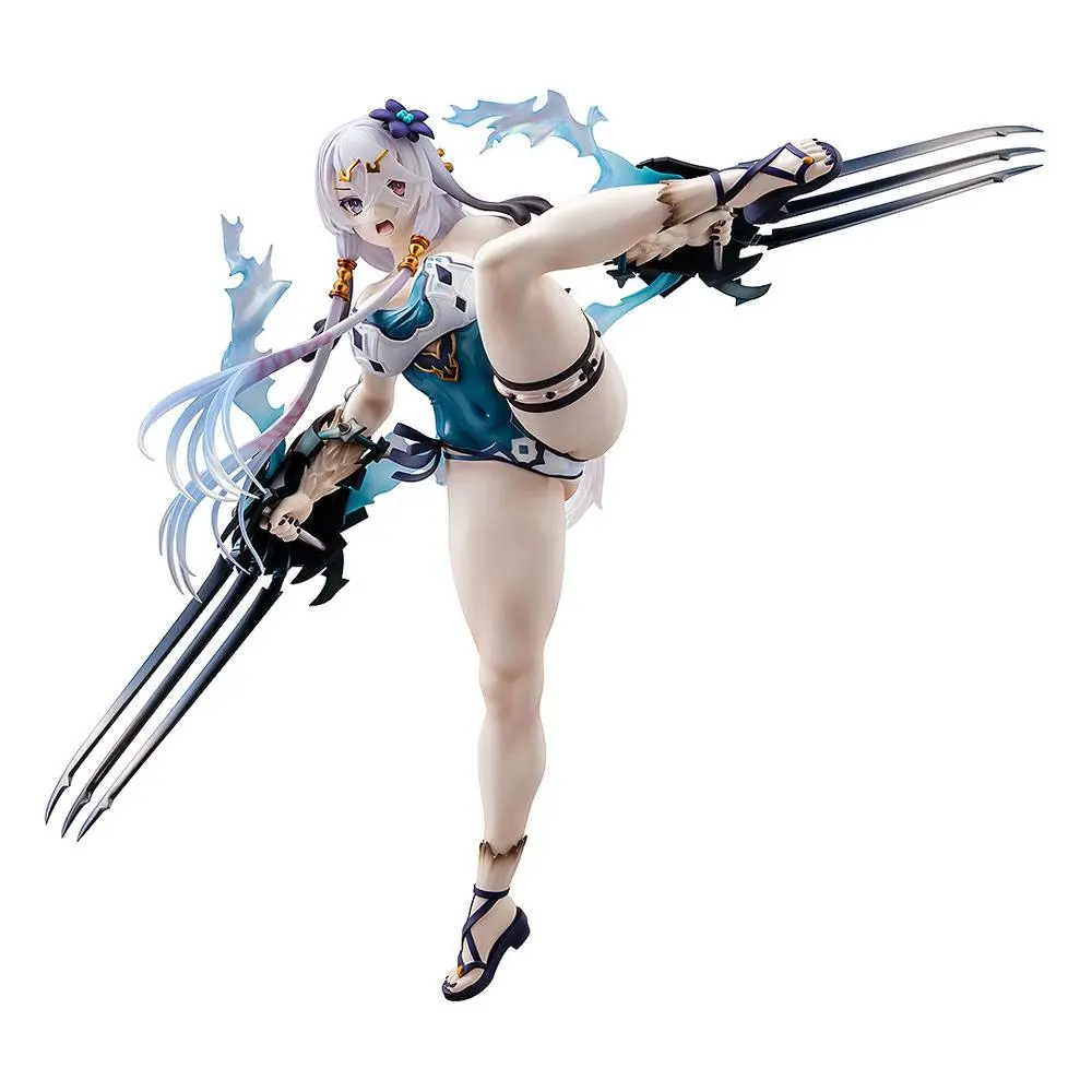 Atelier Ryza: Ever Darkness &amp; the Secret Hideout PVC szobor figura 1/7 Lila Swimsuit Ver. 24 cm termékfotó