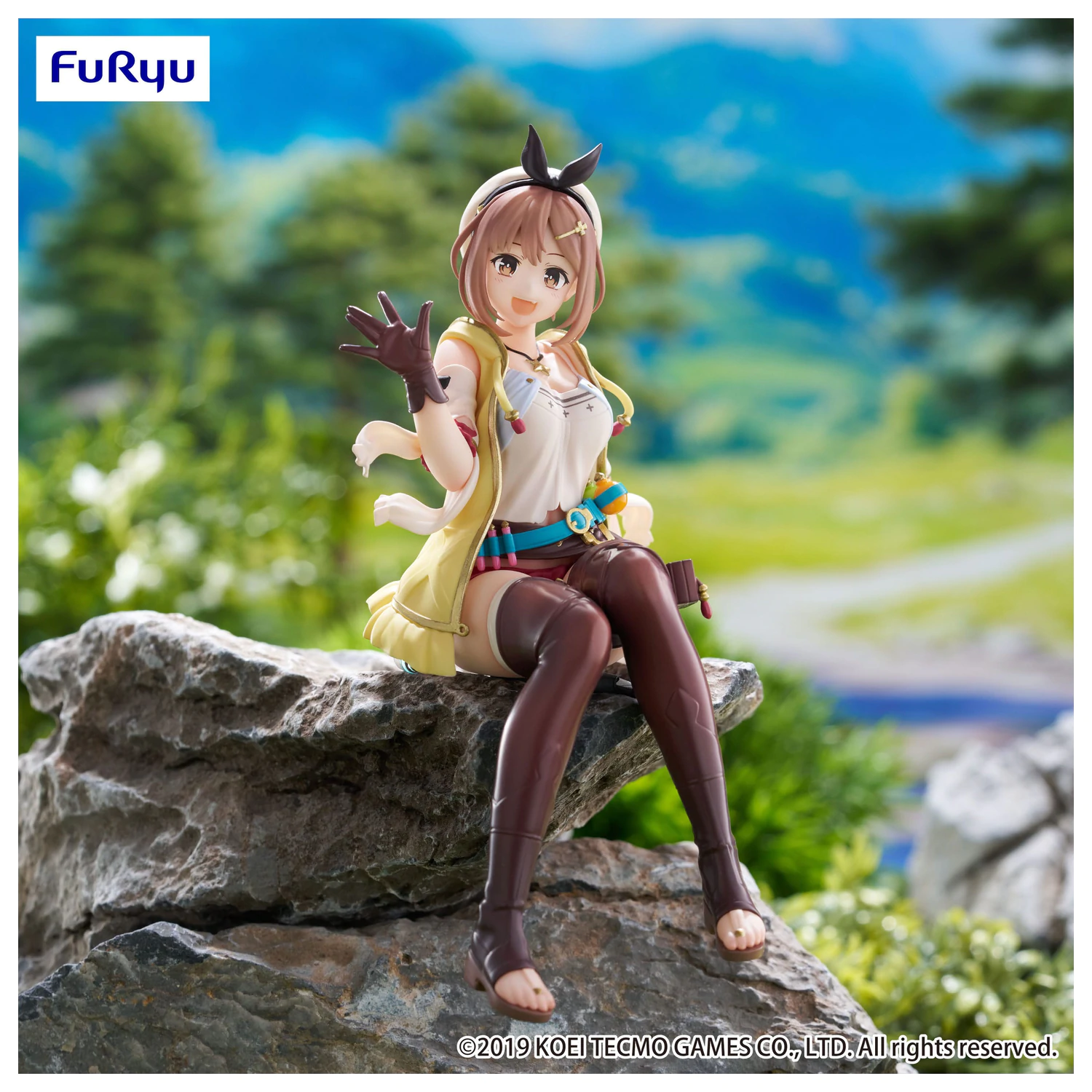 Atelier Ryza: Ever Darkness & the Secret Hideout The Animation KT model+ Noodle Stopper Reisalin Stout PVC szobor figura 14 cm termékfotó