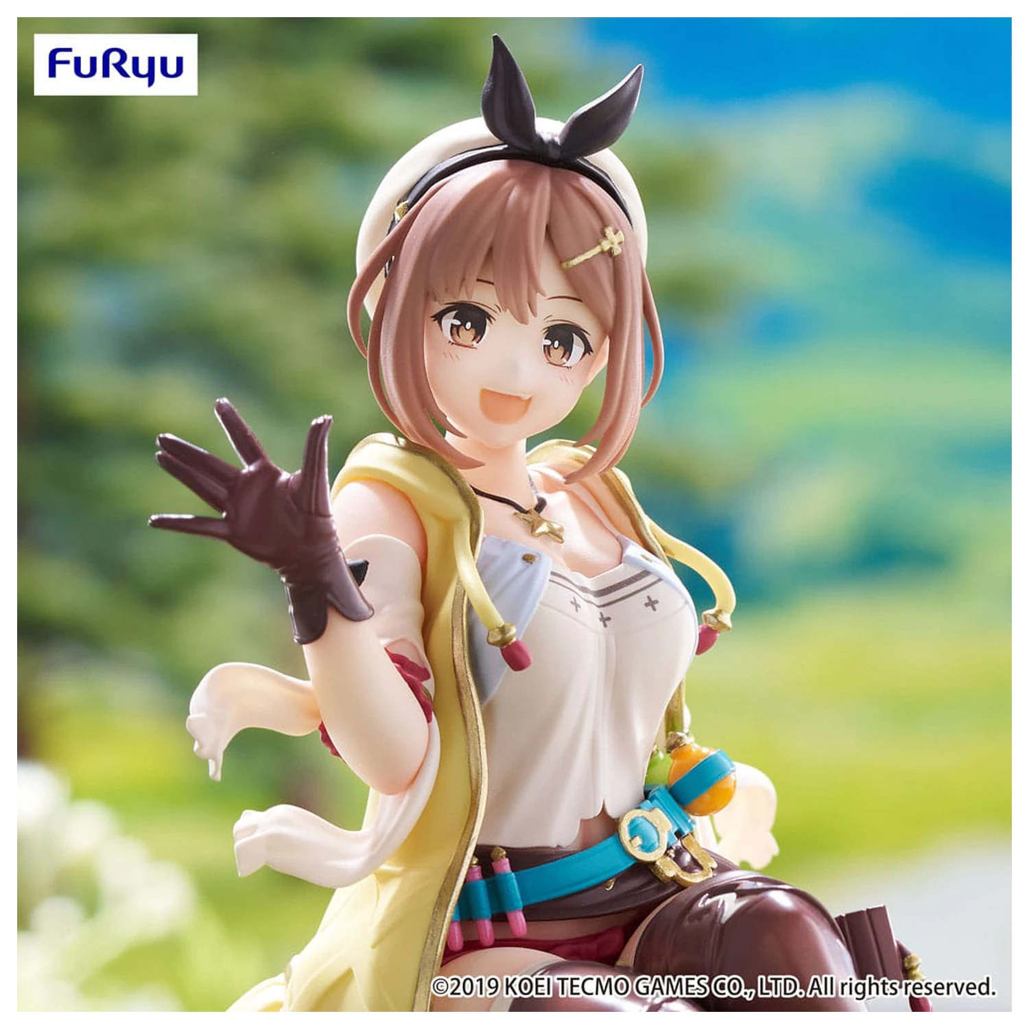 Atelier Ryza: Ever Darkness & the Secret Hideout The Animation KT model+ Noodle Stopper Reisalin Stout PVC szobor figura 14 cm termékfotó
