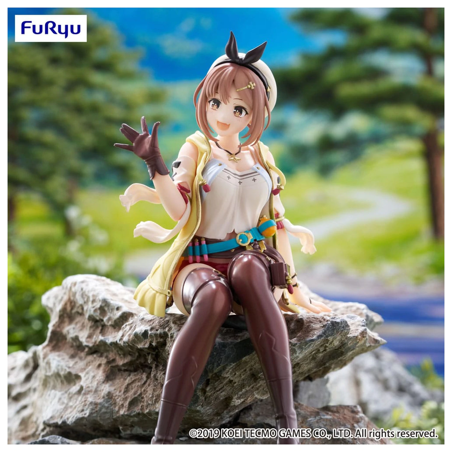 Atelier Ryza: Ever Darkness & the Secret Hideout The Animation KT model+ Noodle Stopper Reisalin Stout PVC szobor figura 14 cm termékfotó