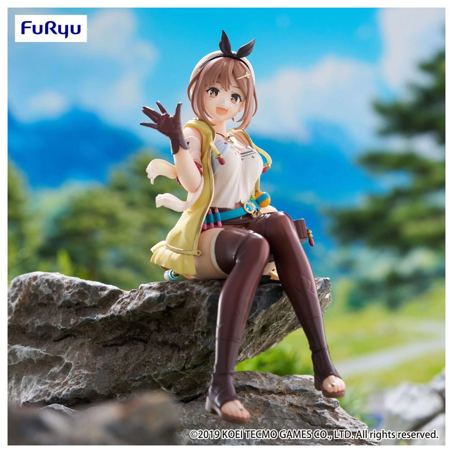 Atelier Ryza: Ever Darkness & the Secret Hideout The Animation KT model+ Noodle Stopper Reisalin Stout PVC szobor figura 14 cm termékfotó