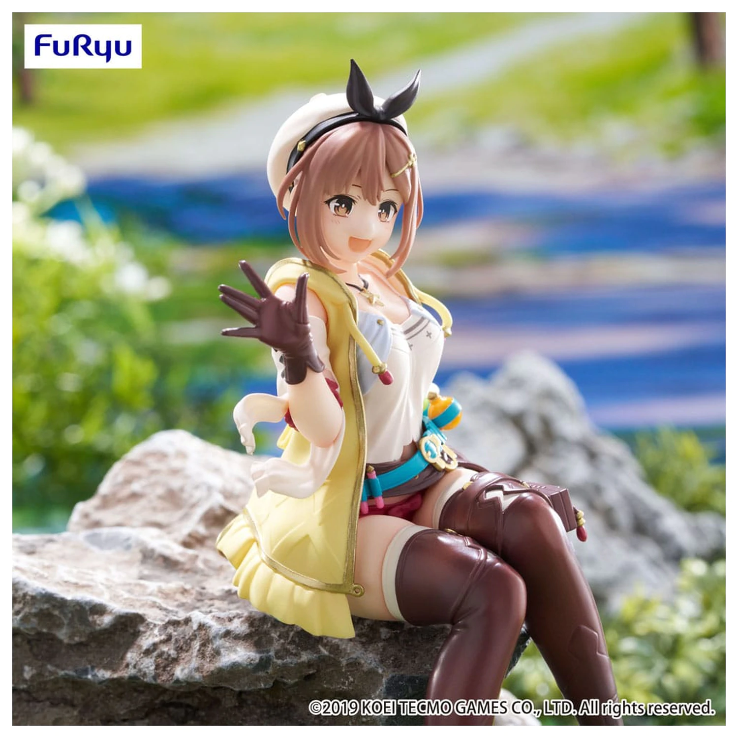Atelier Ryza: Ever Darkness & the Secret Hideout The Animation KT model+ Noodle Stopper Reisalin Stout PVC szobor figura 14 cm termékfotó