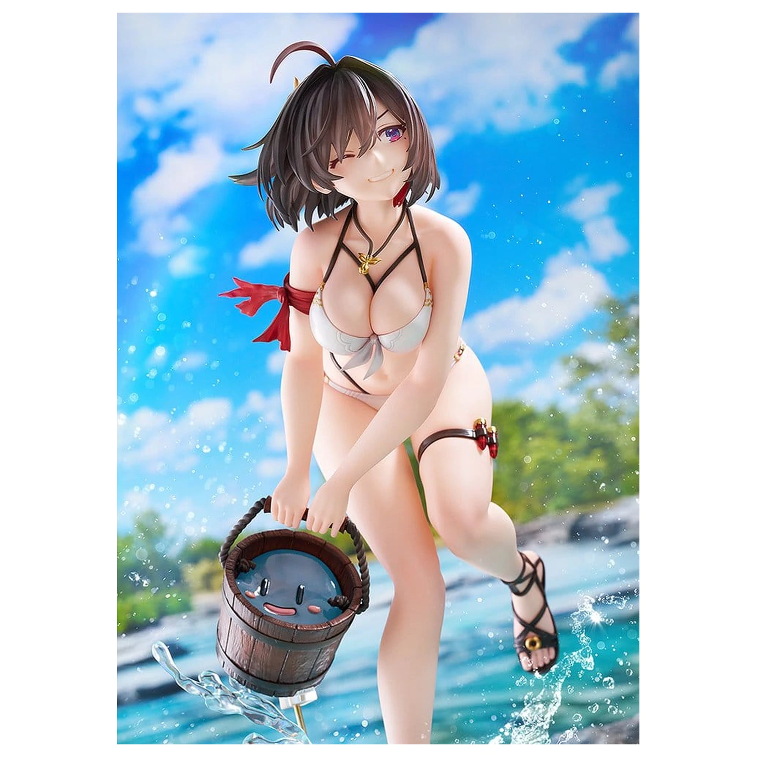 Atelier Yumia: The Alchemist of Memories & the Envisioned Land 1/6 Yumia Liessfeldt: Playing in the Water Ver. PVC figura 25 cm termékfotó