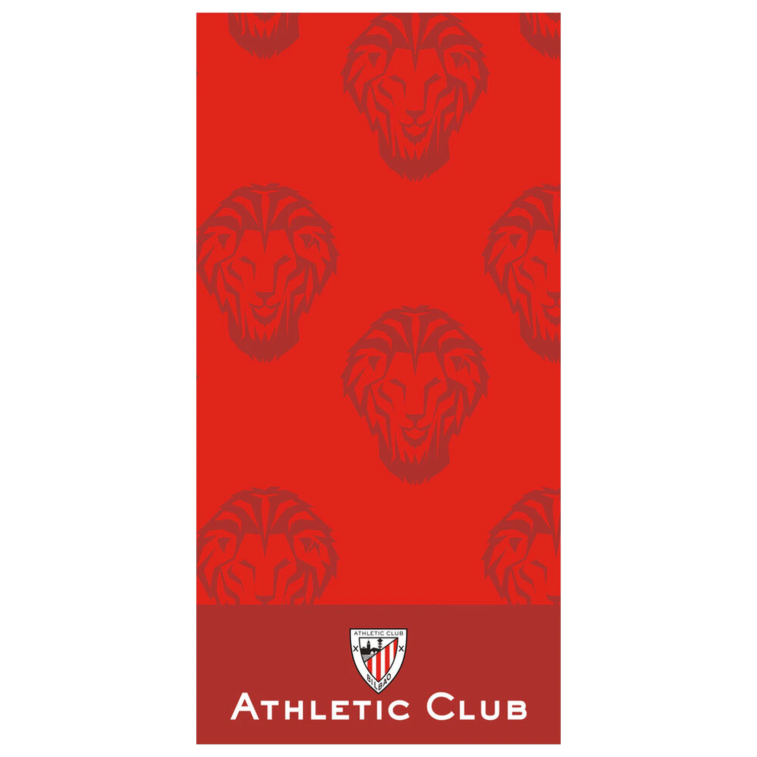 Athletic Club F.C mikroszálas strandtörölköző termékfotó