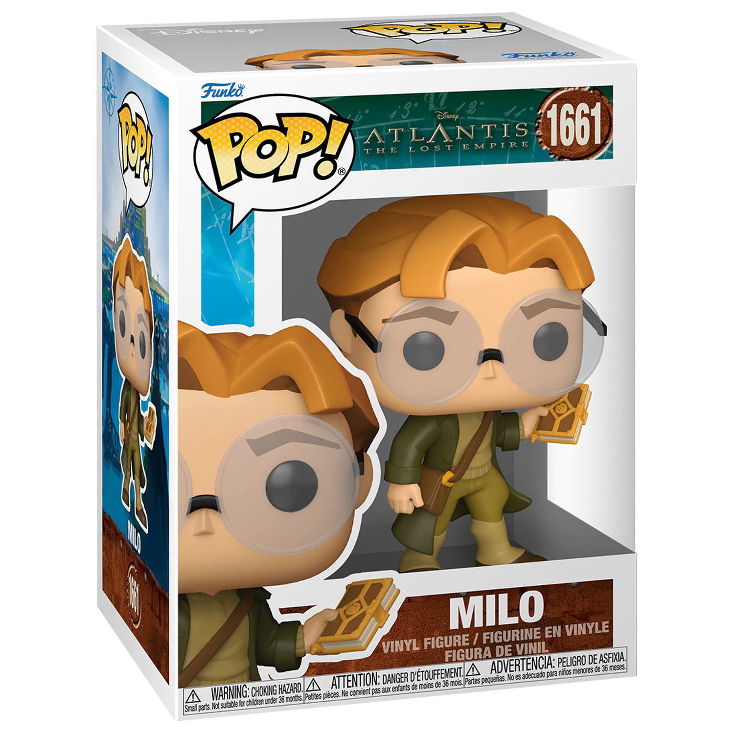 Atlantis: The Lost Empire Funko POP! Vinyl figura Milo 9 cm termékfotó