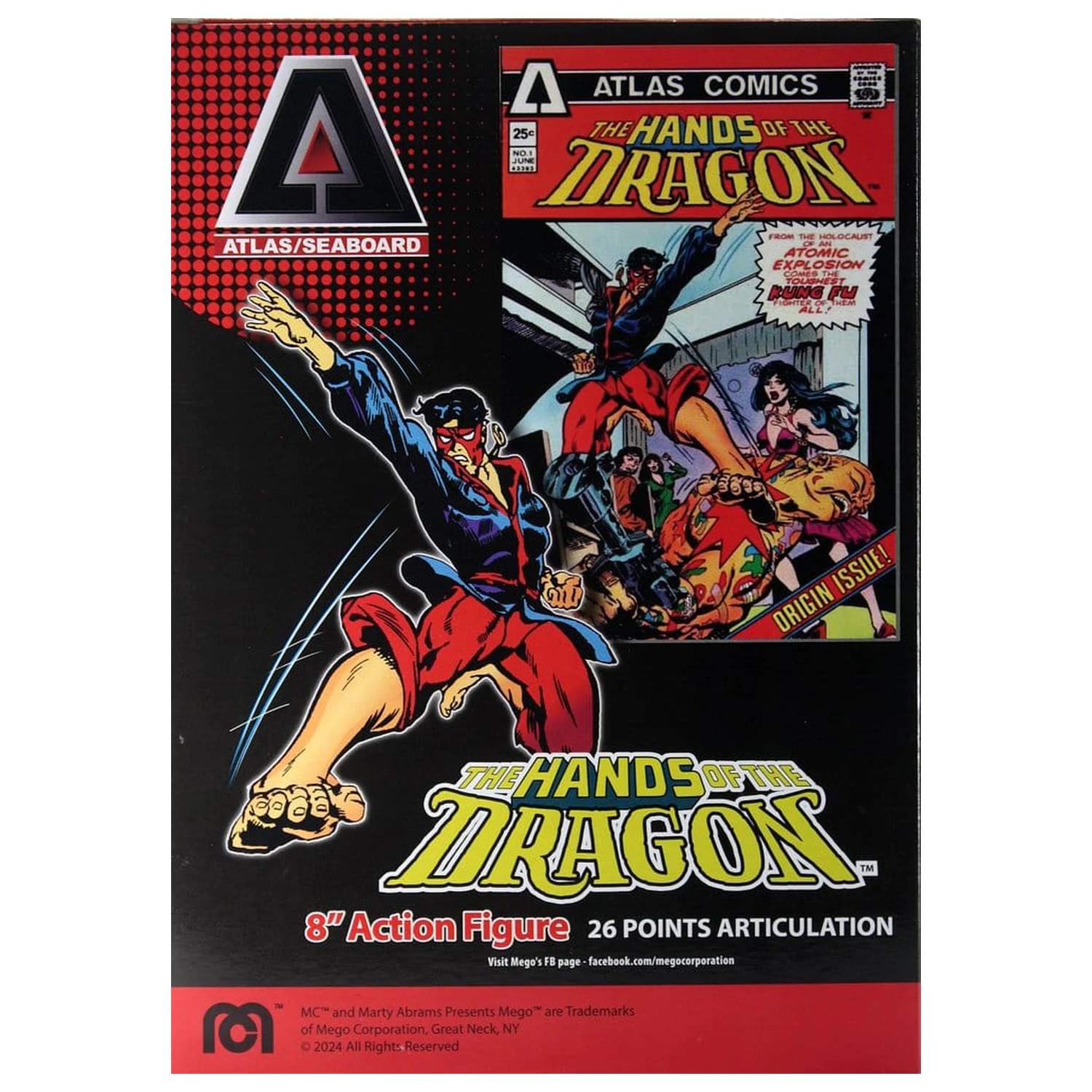 Atlas Comics Hand of the Dragon akciófigura 20 cm termékfotó