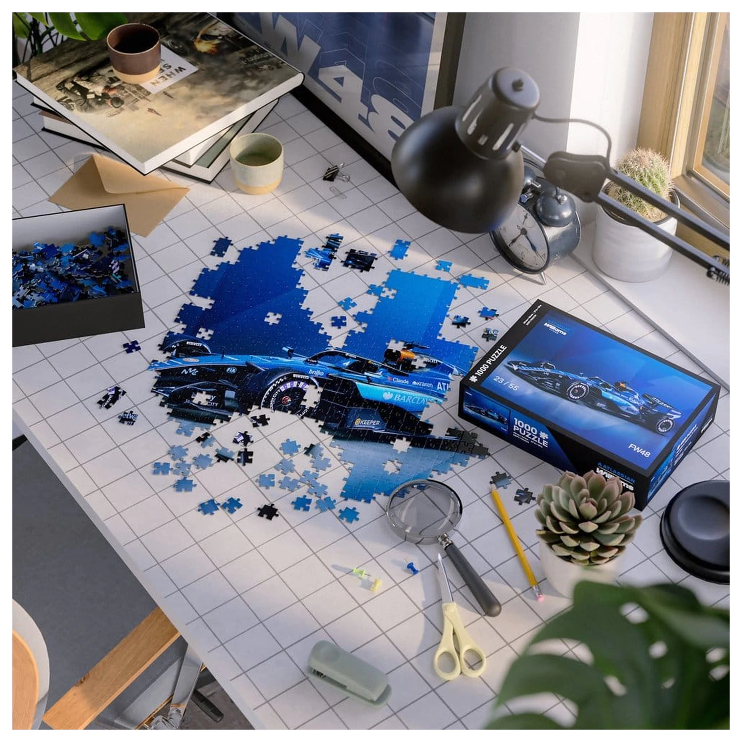 Atlassian Williams F1 Team FW48 2026 1000 darabos puzzle 48 x 68 cm termékfotó