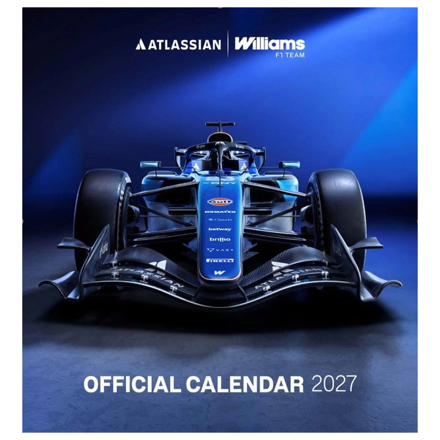 Atlassian Williams F1 Team naptár 2027 30 x 30 cm termékfotó