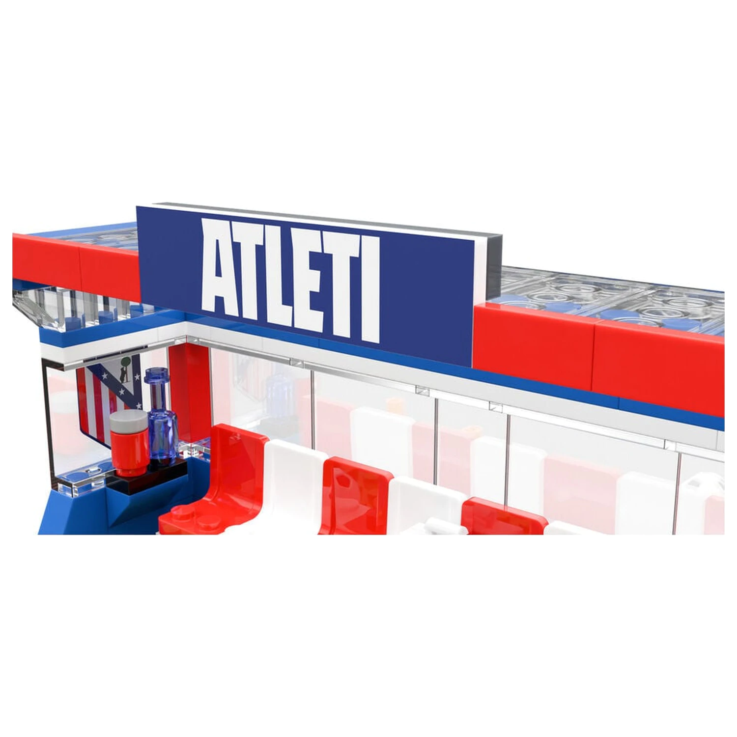 Atletico de Madrid bench set with figures játékszett 184db-os termékfotó