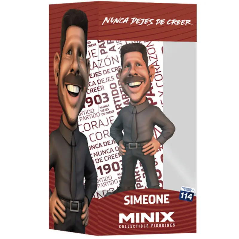 Atletico de Madrid Cholo Simeone Minix figura 12cm termékfotó