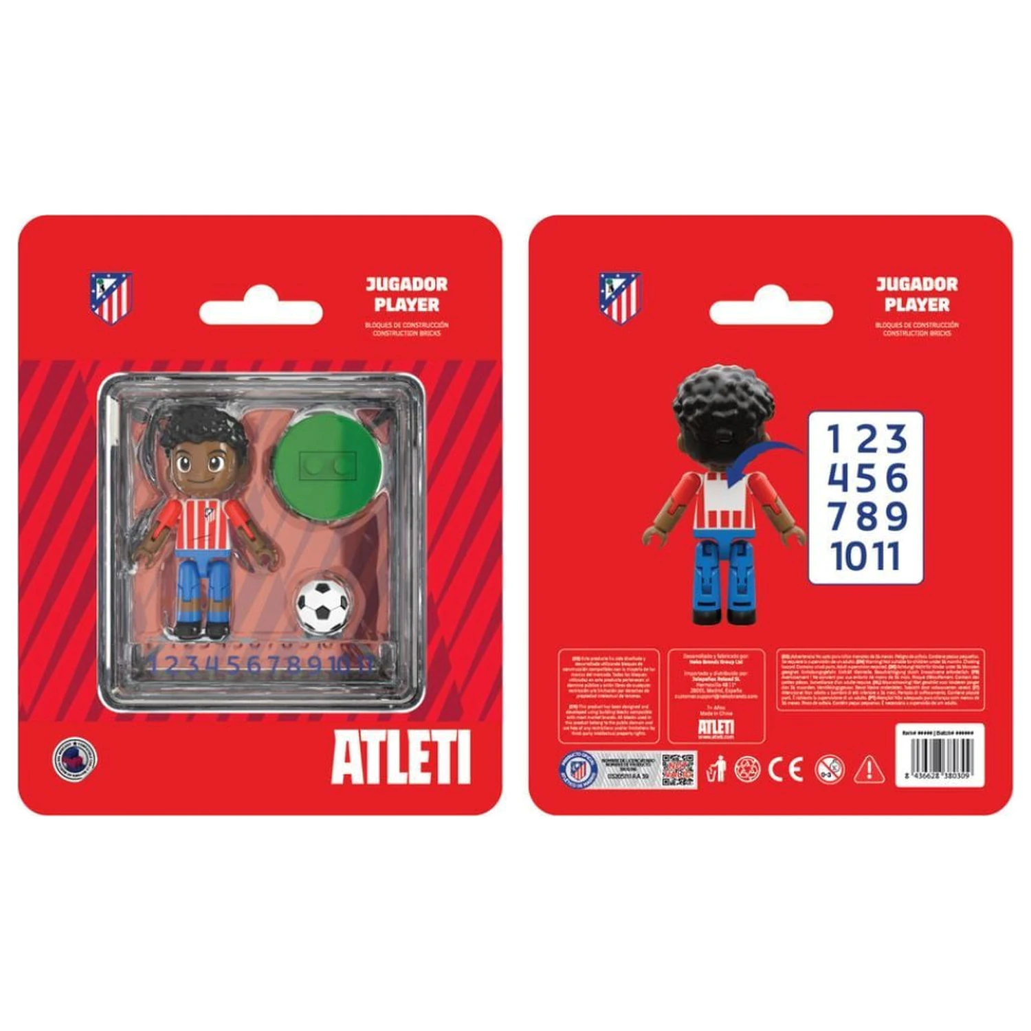 Atletico de Madrid figura 4cm termékfotó