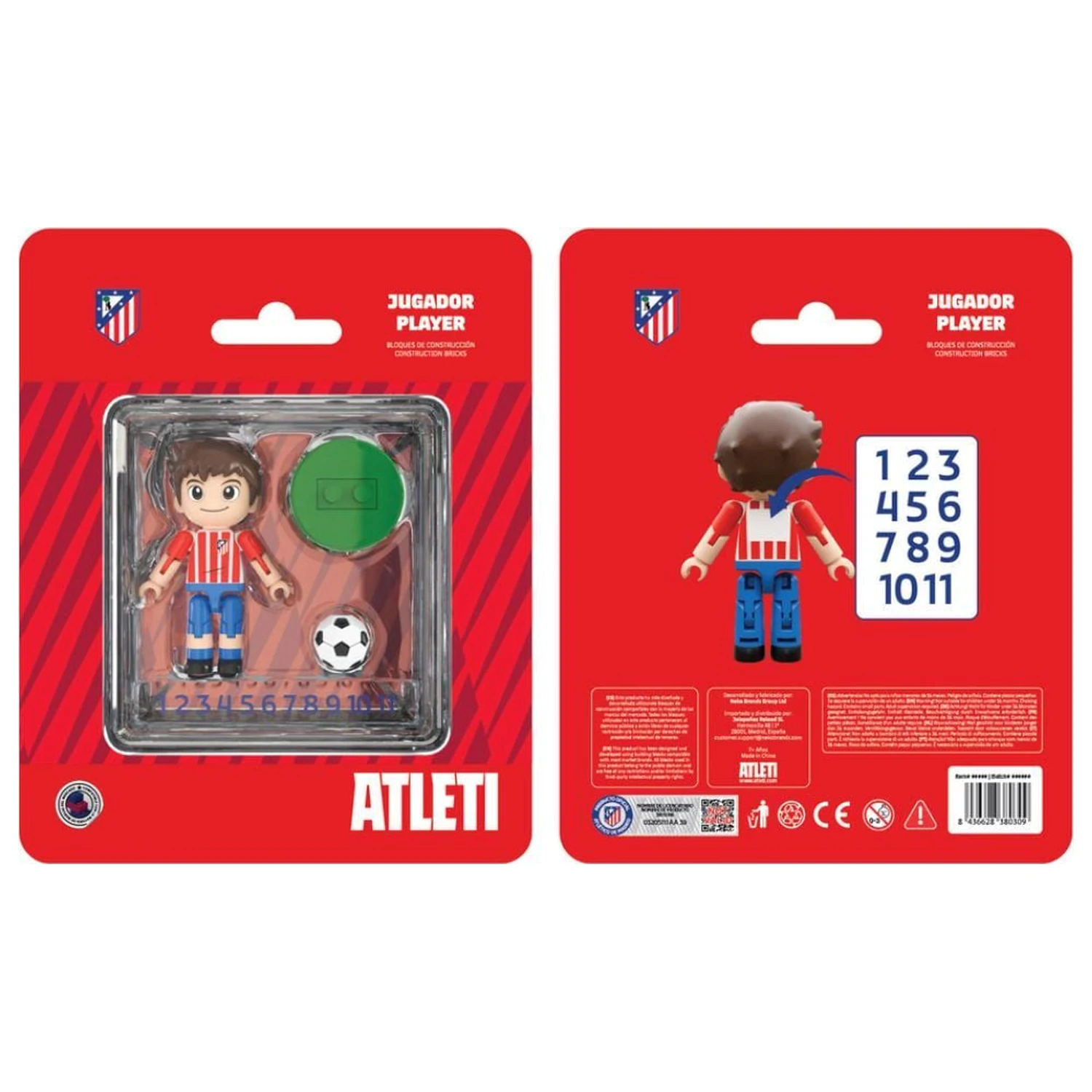 Atletico de Madrid figura 4cm termékfotó
