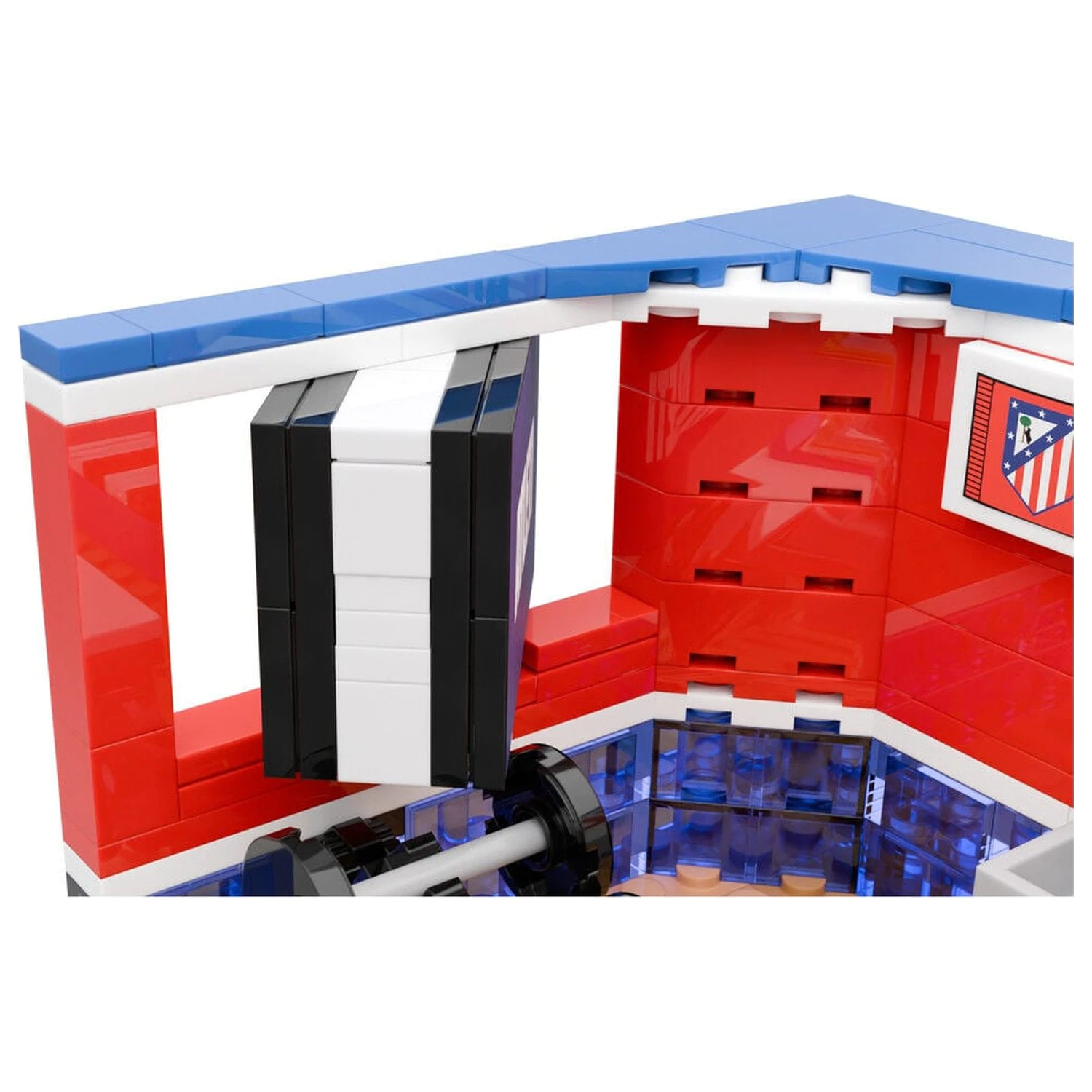 Atletico de Madrid locker room set with figure játékszett 439 db-os termékfotó