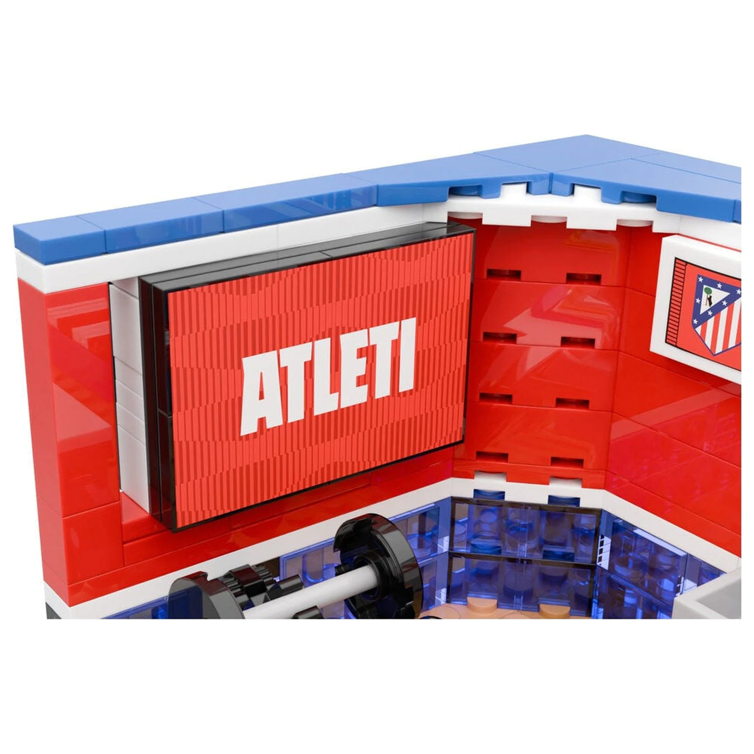 Atletico de Madrid locker room set with figure játékszett 439 db-os termékfotó