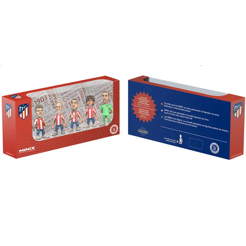 Atletico de Madrid Minix 5db-os figura csomag 6cm termékfotó