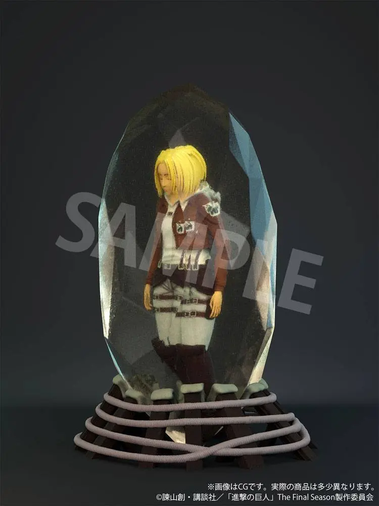 Attack on Titan 3D Crystal Annie Leonhart szobor figura 10 cm termékfotó