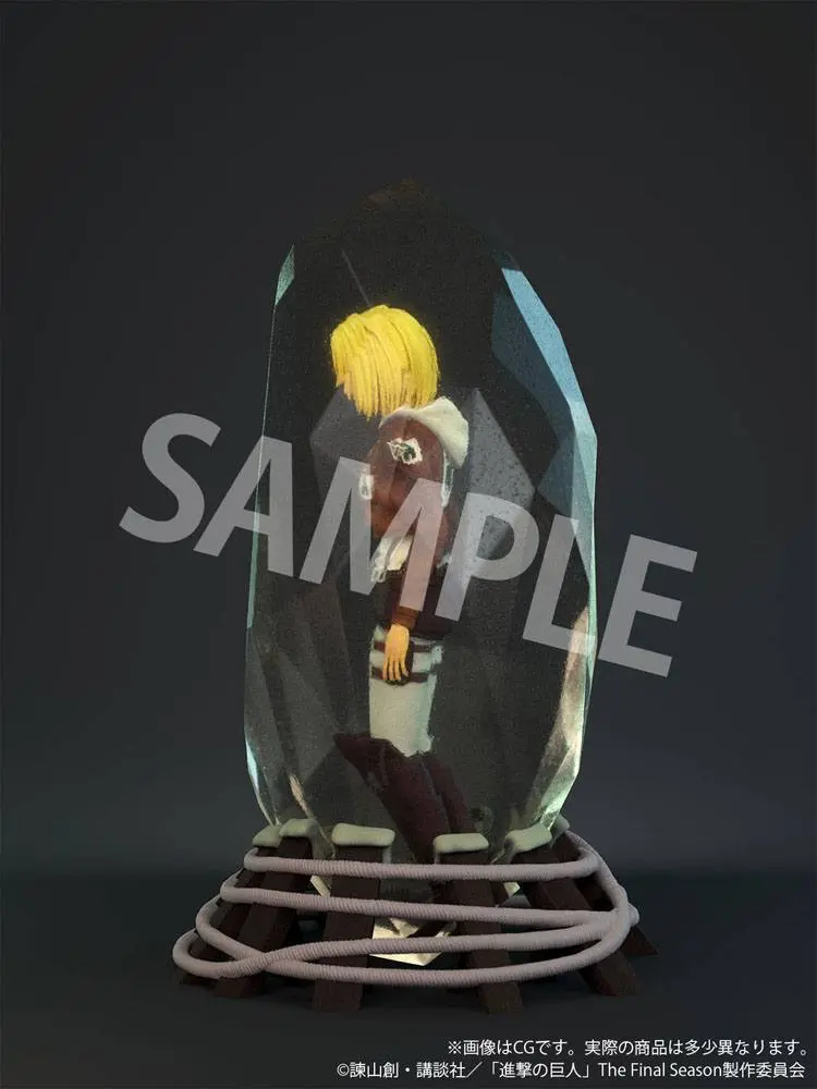 Attack on Titan 3D Crystal Annie Leonhart szobor figura 10 cm termékfotó