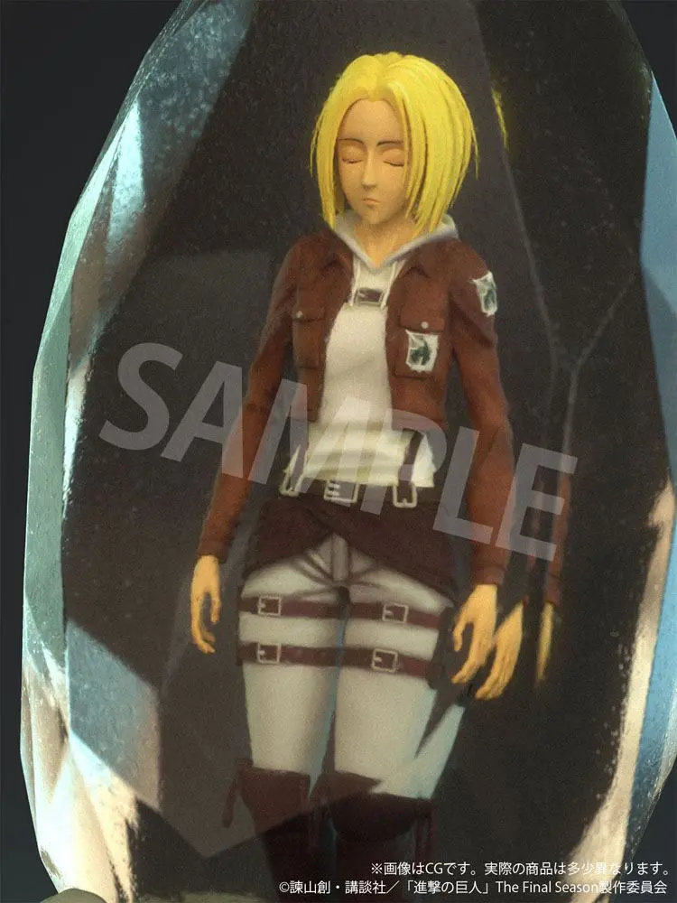 Attack on Titan 3D Crystal Annie Leonhart szobor figura 10 cm termékfotó