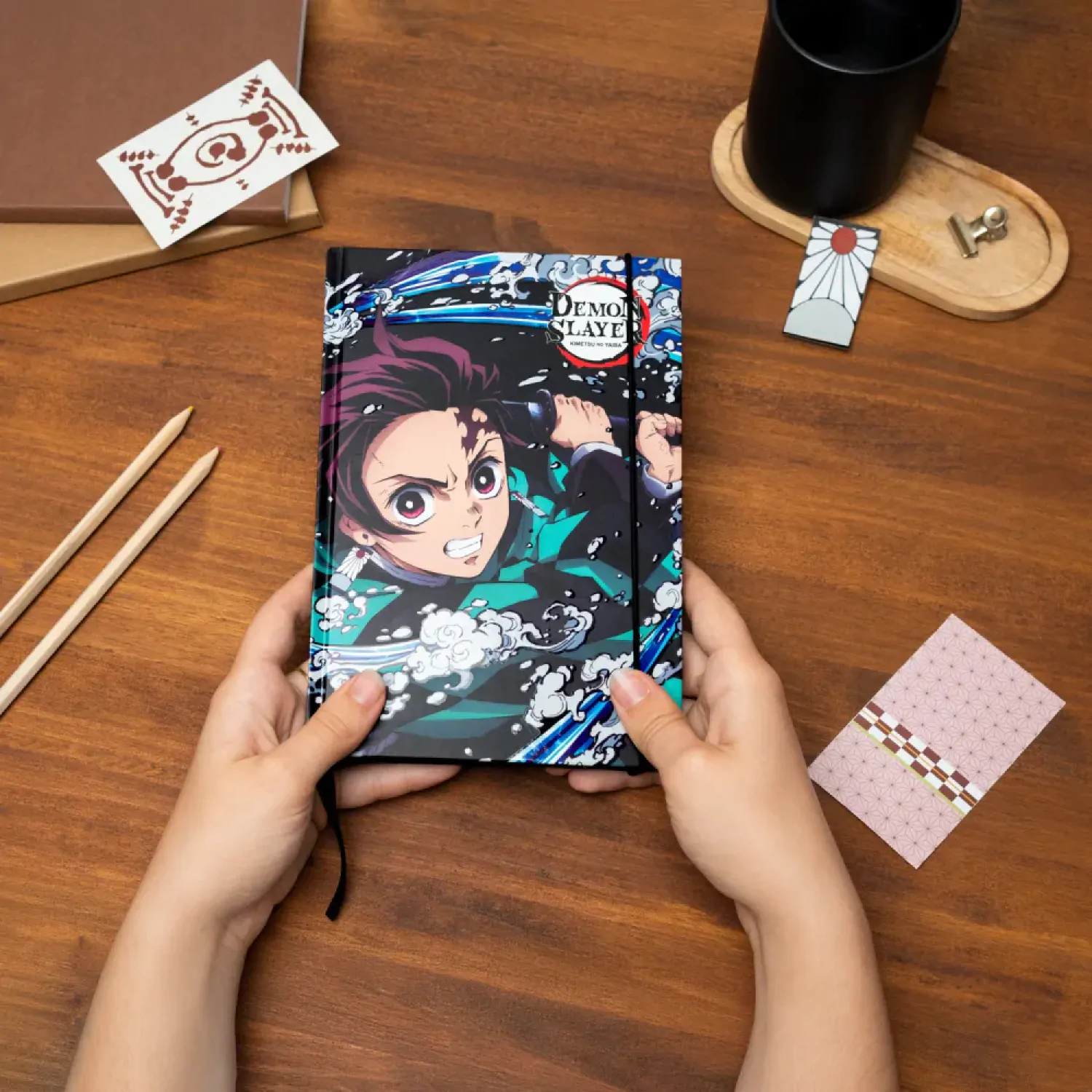 Demon Slayer Kimetsu no Yaiba A5 jegyzetfüzet termékfotó