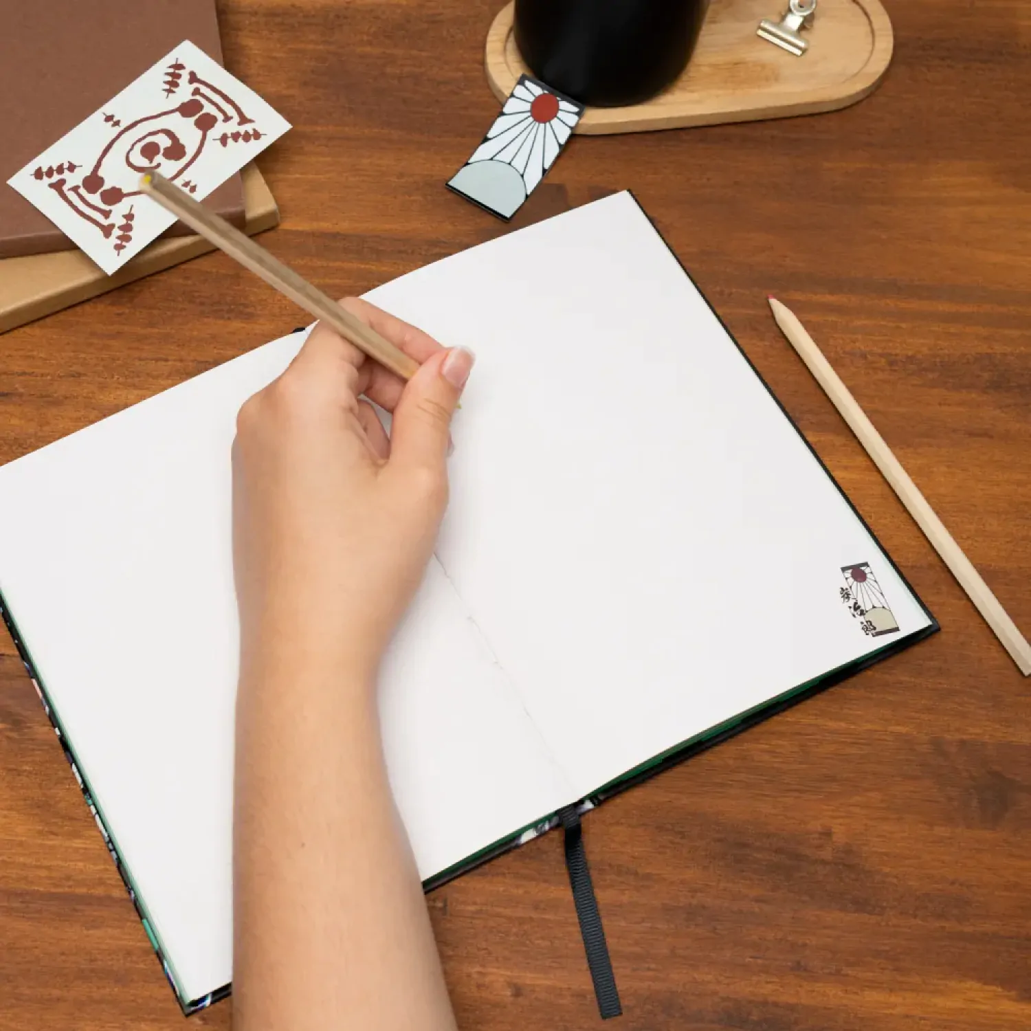 Demon Slayer Kimetsu no Yaiba A5 jegyzetfüzet termékfotó