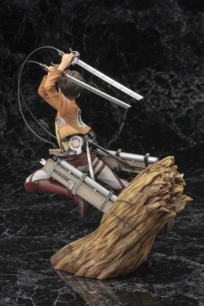 Attack on Titan ARTFX J 1/8 Eren Yeager Renewal Package Ver. szobor figura 26 cm termékfotó