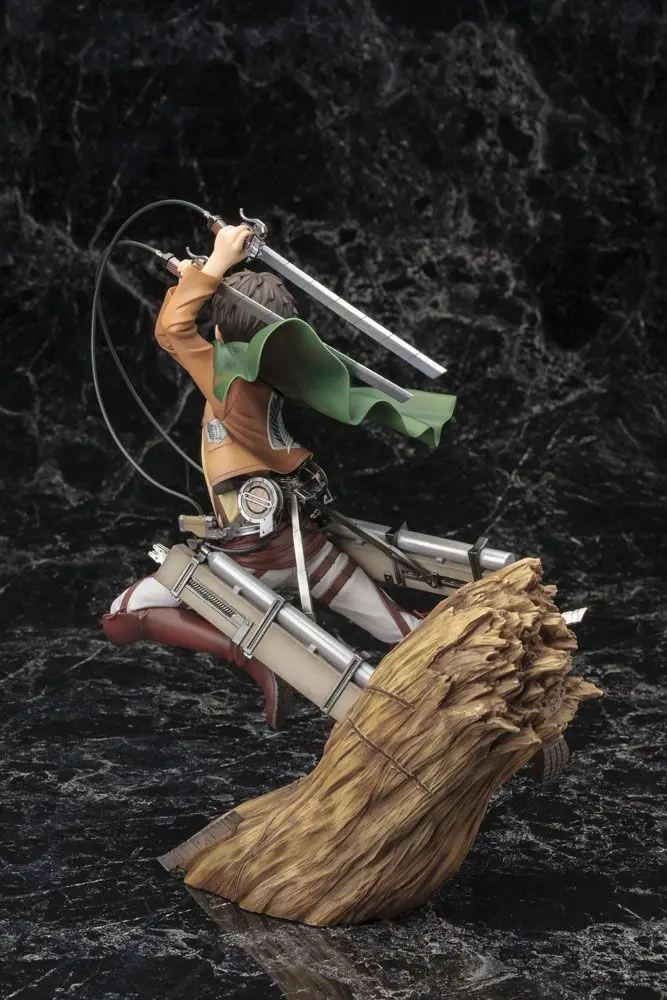 Attack on Titan ARTFX J 1/8 Eren Yeager Renewal Package Ver. szobor figura 26 cm termékfotó