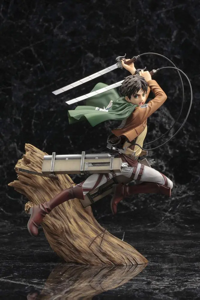Attack on Titan ARTFX J 1/8 Eren Yeager Renewal Package Ver. szobor figura 26 cm termékfotó