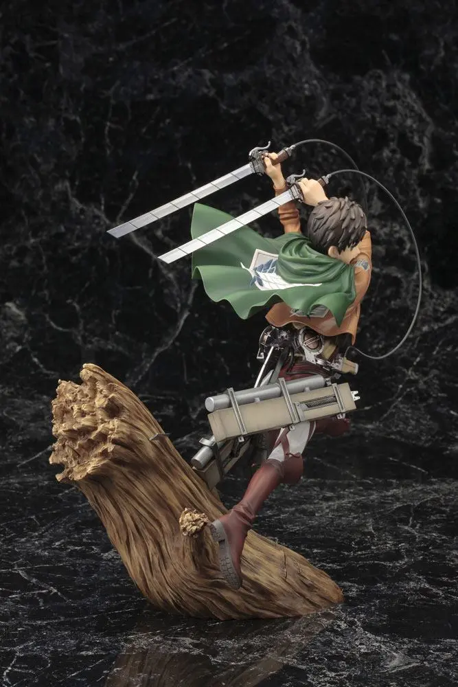 Attack on Titan ARTFX J 1/8 Eren Yeager Renewal Package Ver. szobor figura 26 cm termékfotó