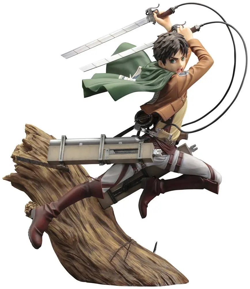 Attack on Titan ARTFX J 1/8 Eren Yeager Renewal Package Ver. szobor figura 26 cm termékfotó