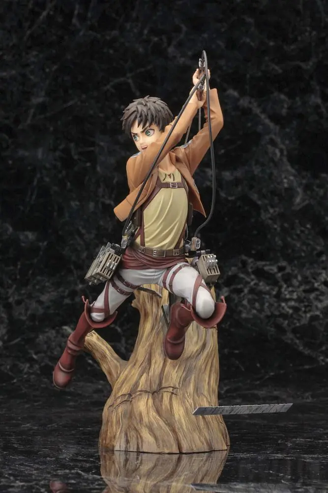 Attack on Titan ARTFX J 1/8 Eren Yeager Renewal Package Ver. szobor figura 26 cm termékfotó