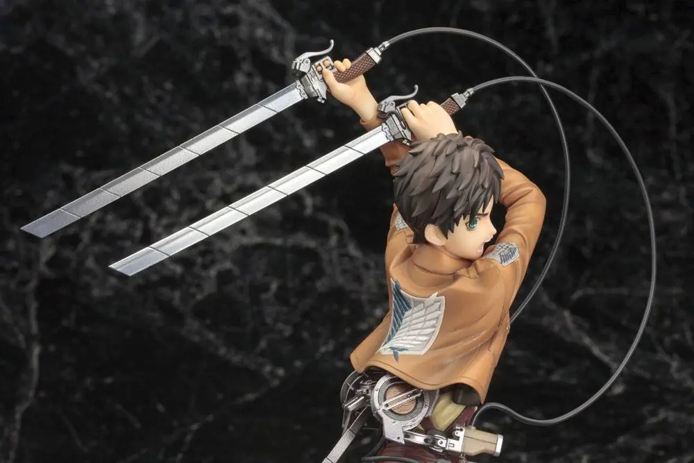 Attack on Titan ARTFX J 1/8 Eren Yeager Renewal Package Ver. szobor figura 26 cm termékfotó