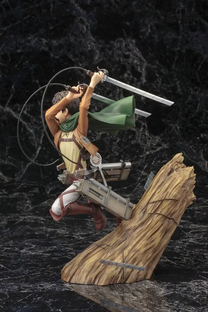 Attack on Titan ARTFX J 1/8 Eren Yeager Renewal Package Ver. szobor figura 26 cm termékfotó