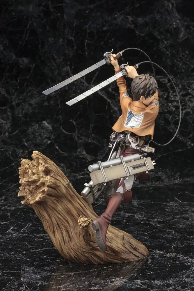 Attack on Titan ARTFX J 1/8 Eren Yeager Renewal Package Ver. szobor figura 26 cm termékfotó