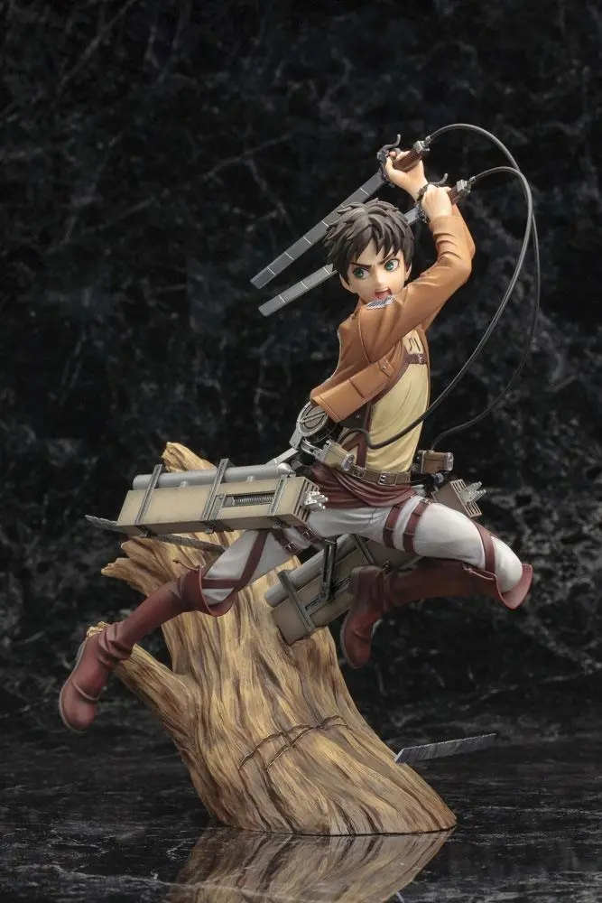 Attack on Titan ARTFX J 1/8 Eren Yeager Renewal Package Ver. szobor figura 26 cm termékfotó