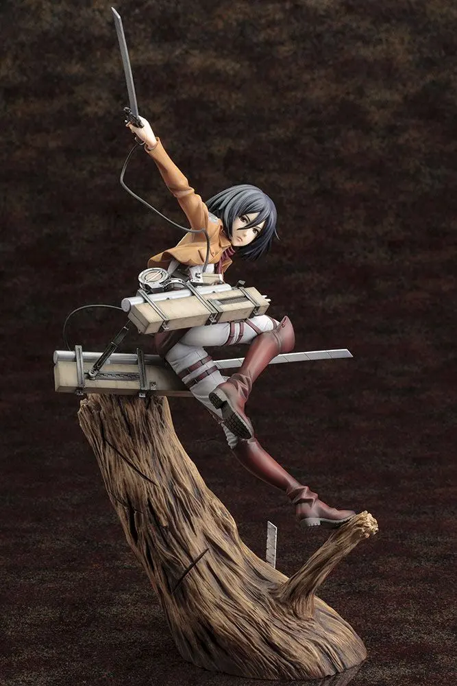 Attack on Titan ARTFX J 1/8 Mikasa Ackerman Renewal Package Ver. szobor figura 35 cm termékfotó