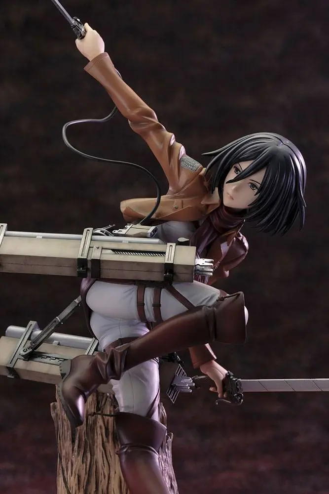 Attack on Titan ARTFX J 1/8 Mikasa Ackerman Renewal Package Ver. szobor figura 35 cm termékfotó