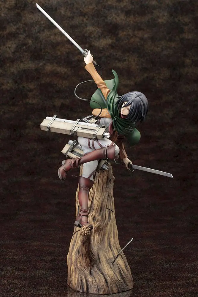 Attack on Titan ARTFX J 1/8 Mikasa Ackerman Renewal Package Ver. szobor figura 35 cm termékfotó
