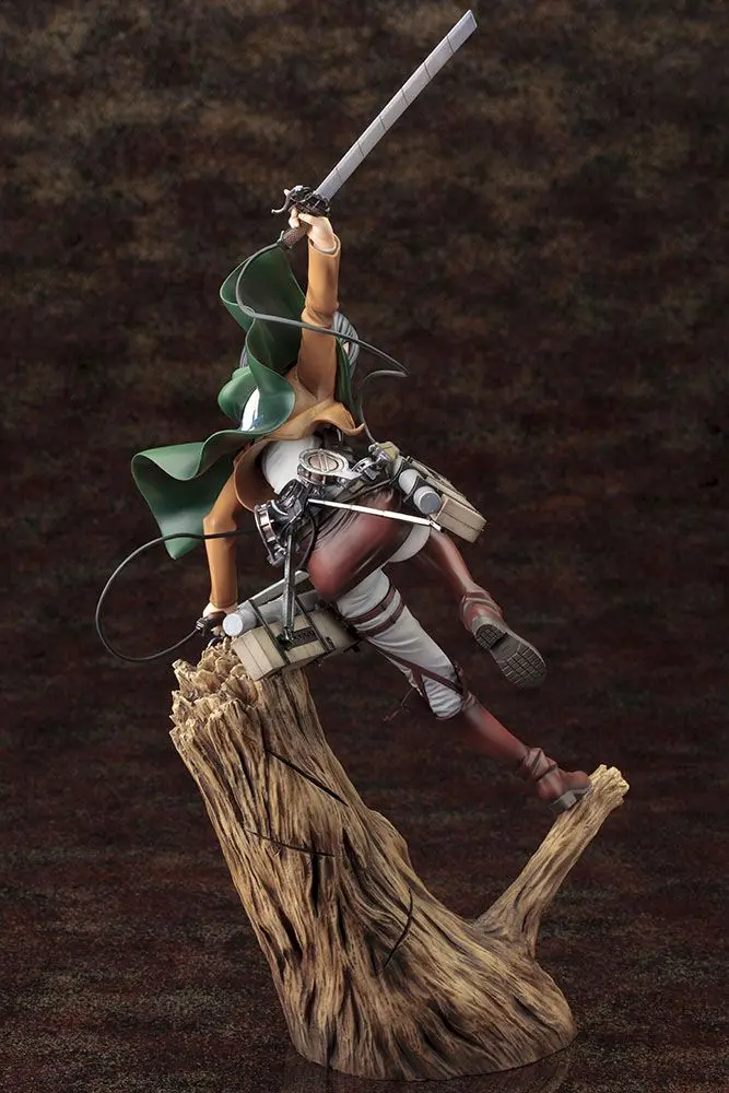 Attack on Titan ARTFX J 1/8 Mikasa Ackerman Renewal Package Ver. szobor figura 35 cm termékfotó