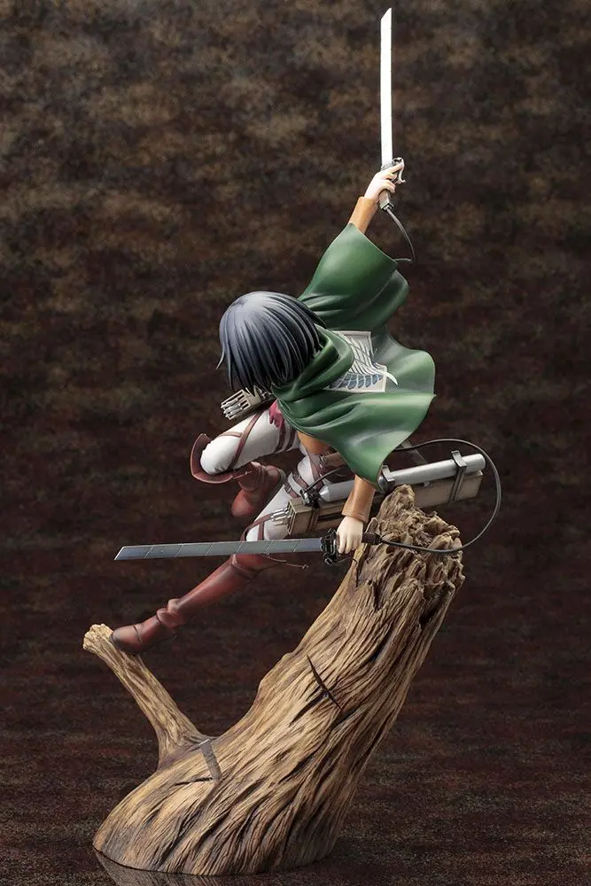 Attack on Titan ARTFX J 1/8 Mikasa Ackerman Renewal Package Ver. szobor figura 35 cm termékfotó