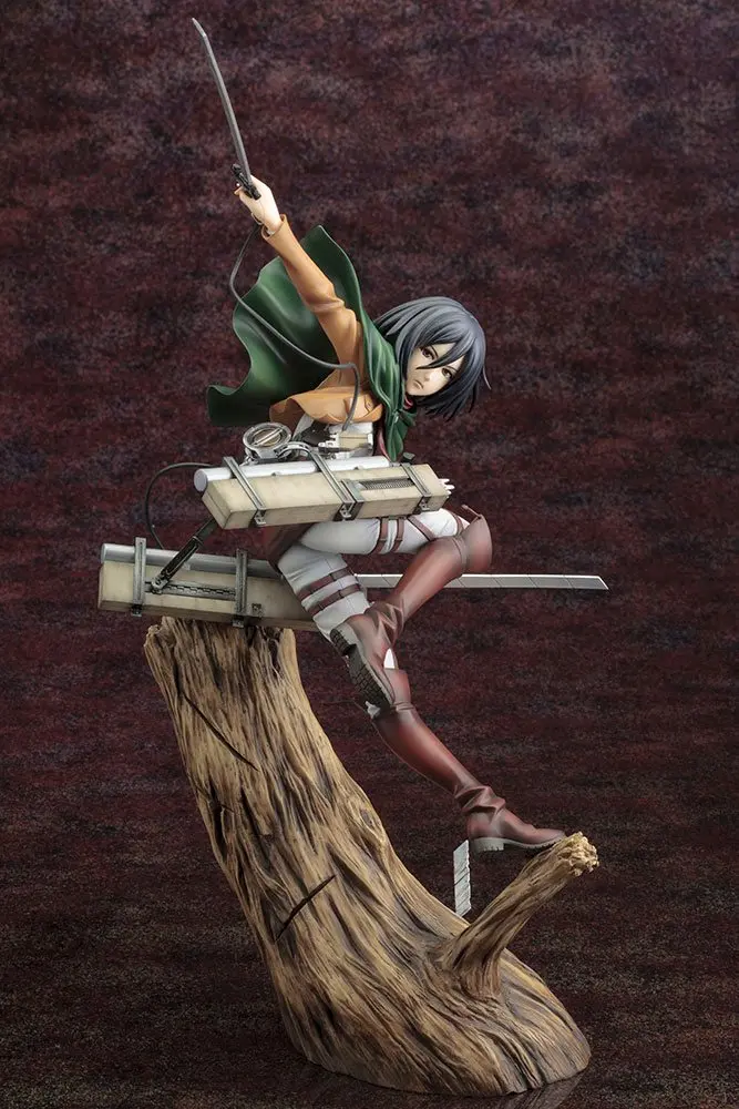 Attack on Titan ARTFX J 1/8 Mikasa Ackerman Renewal Package Ver. szobor figura 35 cm termékfotó