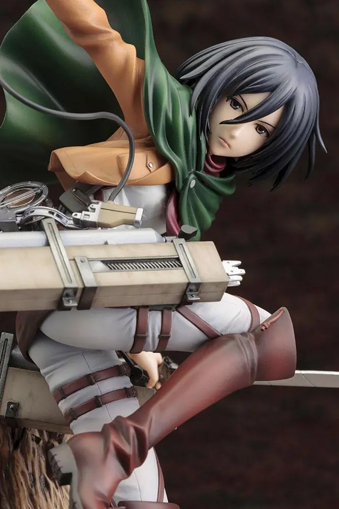 Attack on Titan ARTFX J 1/8 Mikasa Ackerman Renewal Package Ver. szobor figura 35 cm termékfotó