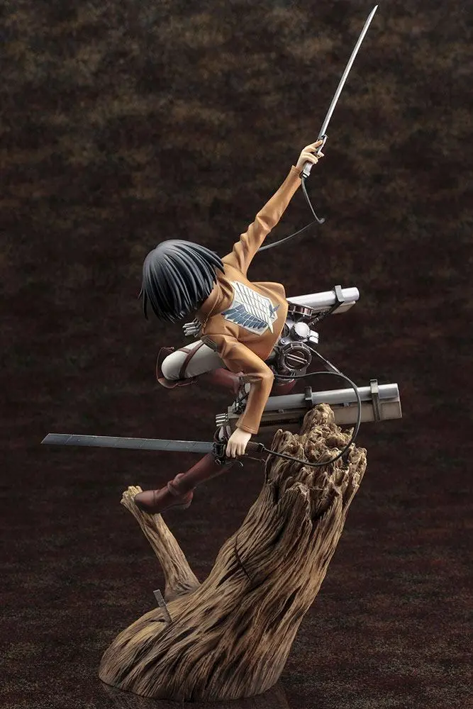 Attack on Titan ARTFX J 1/8 Mikasa Ackerman Renewal Package Ver. szobor figura 35 cm termékfotó