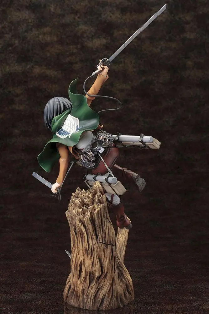 Attack on Titan ARTFX J 1/8 Mikasa Ackerman Renewal Package Ver. szobor figura 35 cm termékfotó