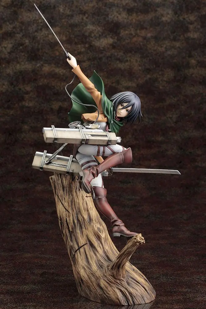 Attack on Titan ARTFX J 1/8 Mikasa Ackerman Renewal Package Ver. szobor figura 35 cm termékfotó