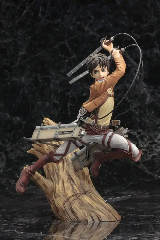 Attack on Titan ARTFXJ 1/8 Eren Yeager Renewal Package Ver. szobor figura 26 cm termékfotó