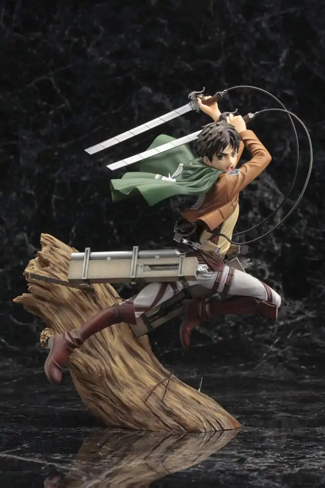 Attack on Titan ARTFXJ 1/8 Eren Yeager Renewal Package Ver. szobor figura 26 cm termékfotó