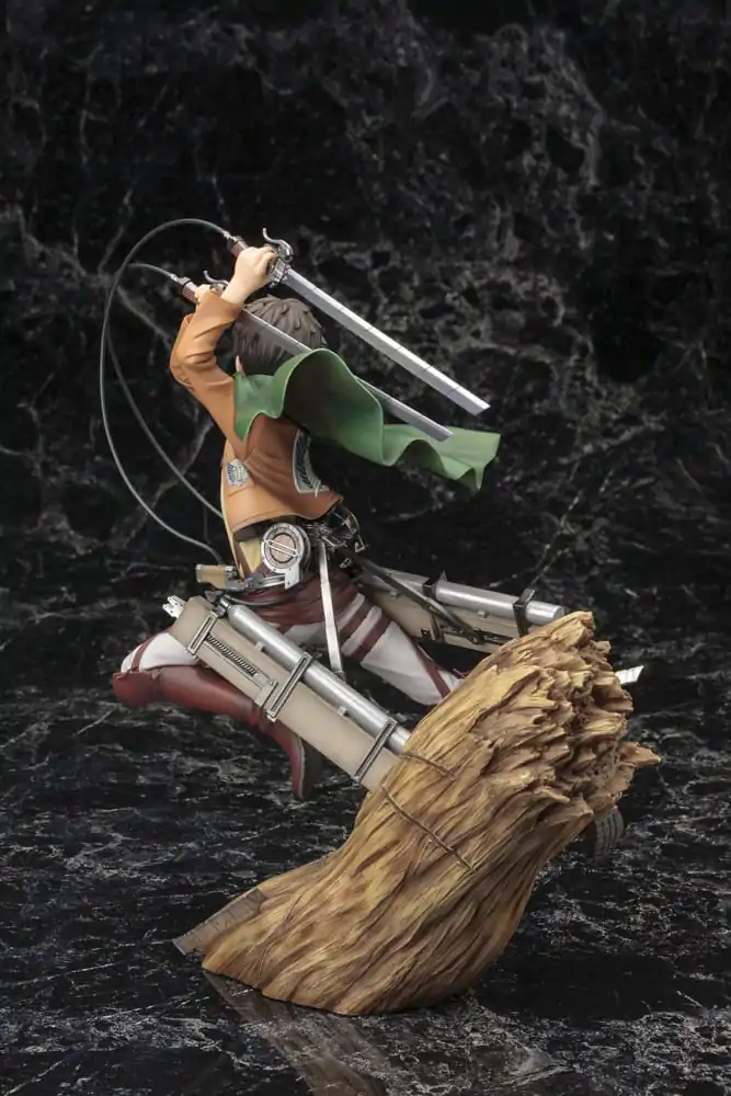 Attack on Titan ARTFXJ 1/8 Eren Yeager Renewal Package Ver. szobor figura 26 cm termékfotó