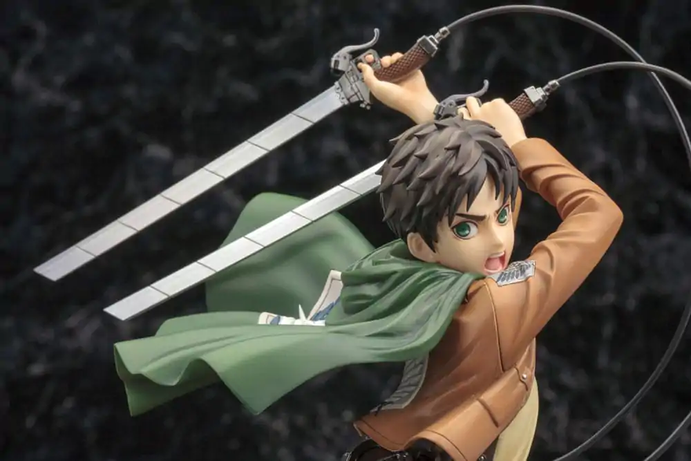 Attack on Titan ARTFXJ 1/8 Eren Yeager Renewal Package Ver. szobor figura 26 cm termékfotó